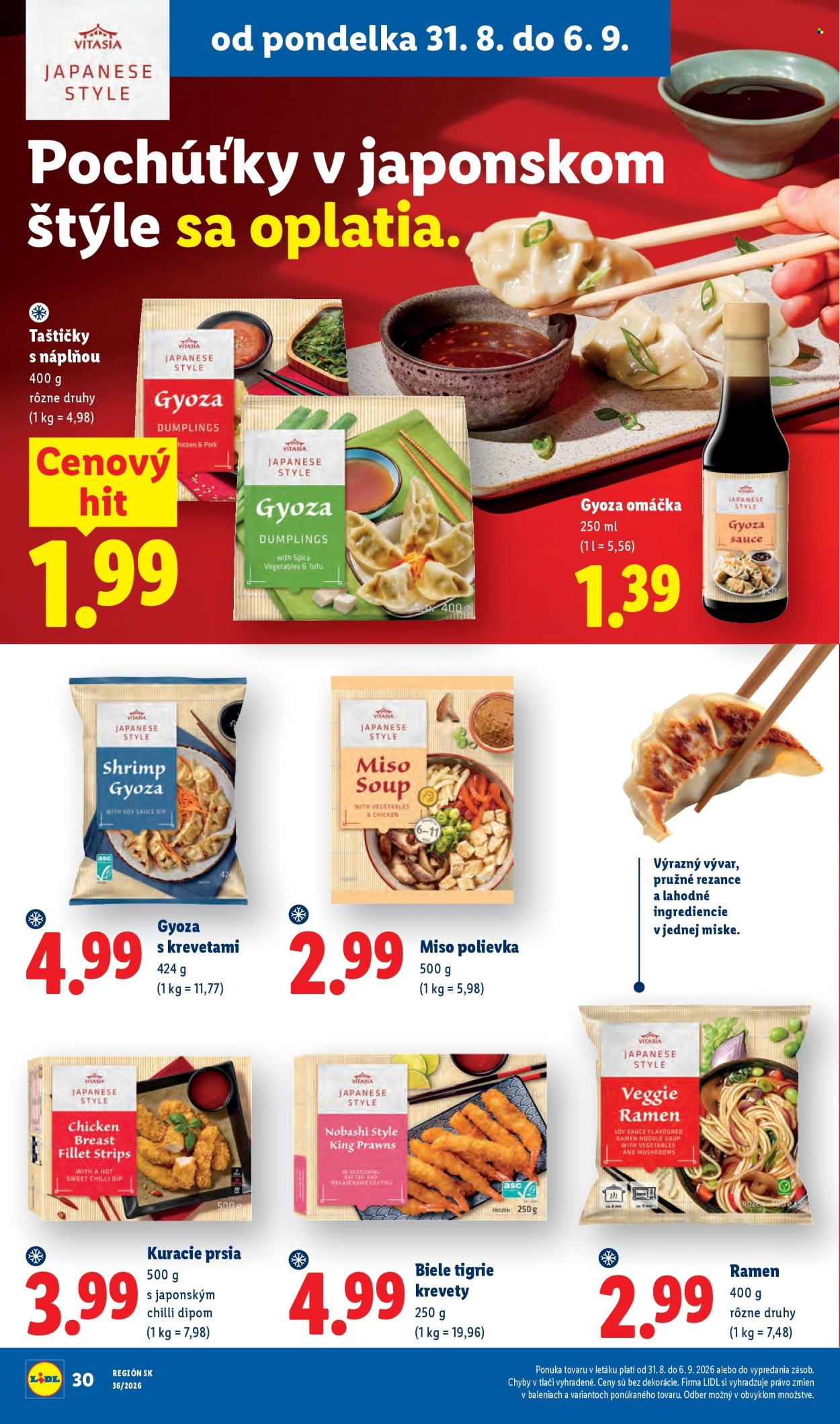 Leták Lidl - 31.8.2026 - 6.9.2026. Strana 42