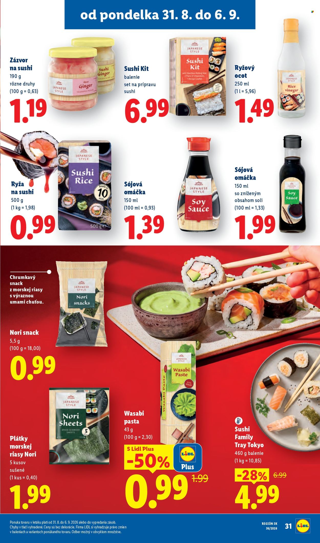Leták Lidl - 31.8.2026 - 6.9.2026. Strana 43
