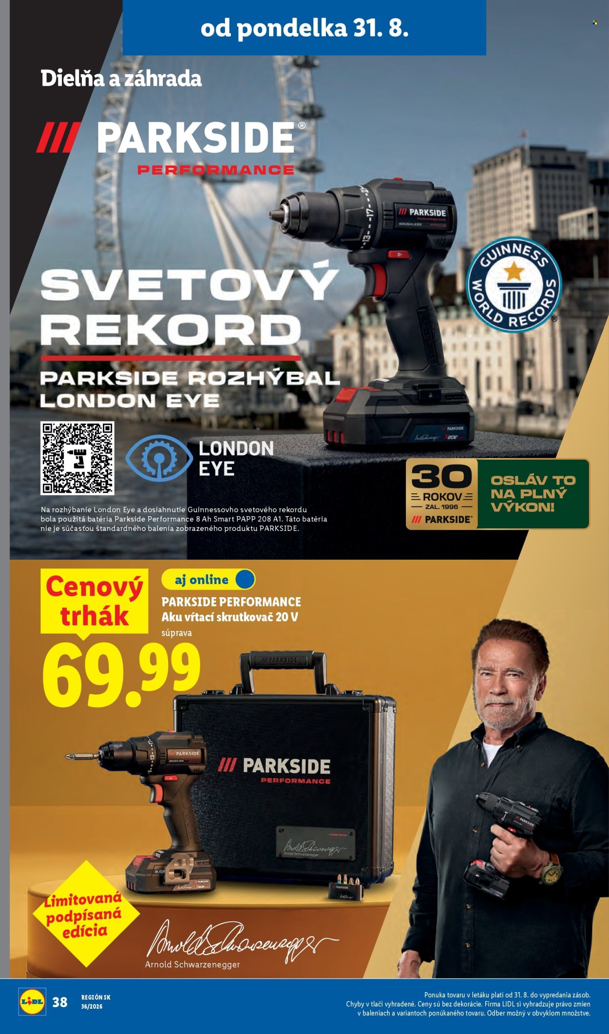 Leták Lidl - 31.8.2026 - 6.9.2026. Strana 50