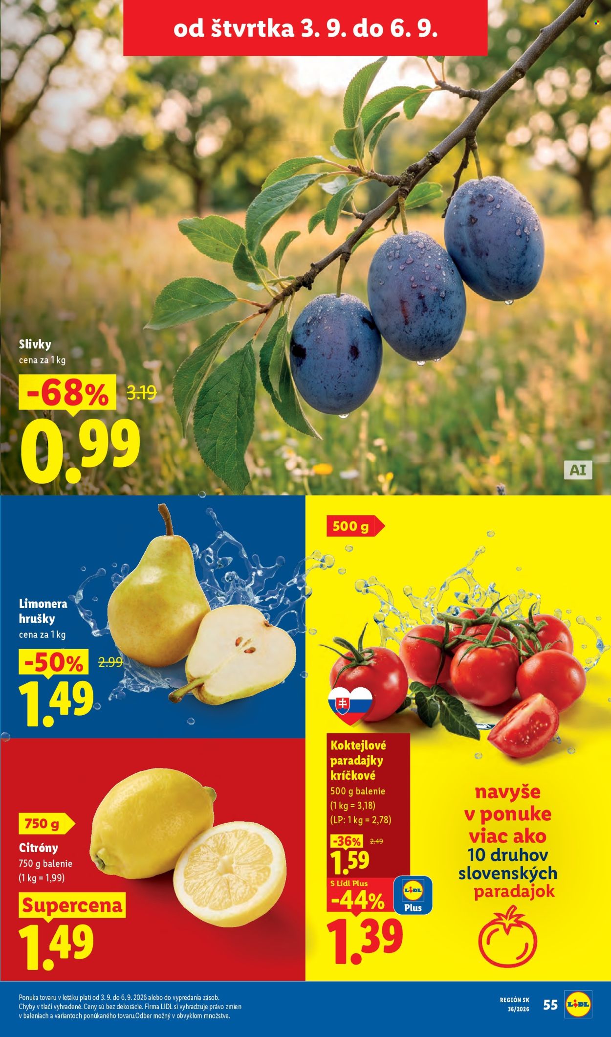 Leták Lidl - 31.8.2026 - 6.9.2026. Strana 73