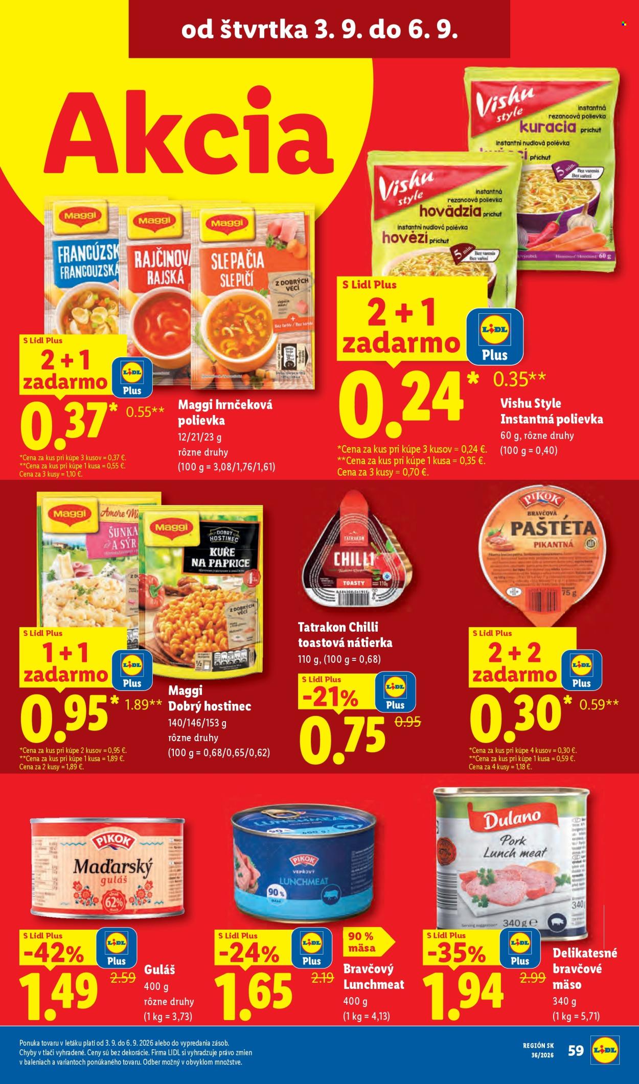 Leták Lidl - 31.8.2026 - 6.9.2026. Strana 77