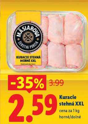 Kuracie stehná XXL