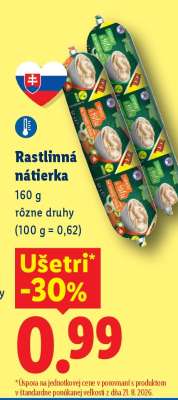 Rastlinná nátierka