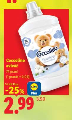 Coccolino aviváž