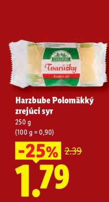 Harzbube Polomäkký zrejúci syr