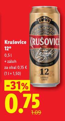 Krušovice 12°