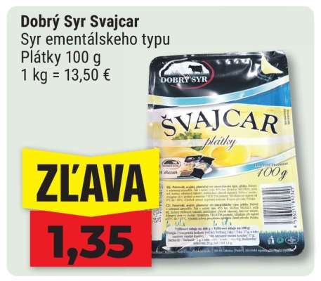 Dobrý Syr Svajcar