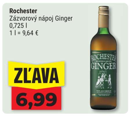 Rochester Zázvorový nápoj Ginger