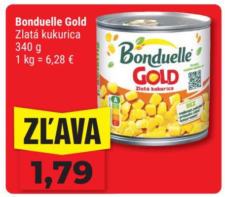 Bonduelle Gold Zlatá kukurica