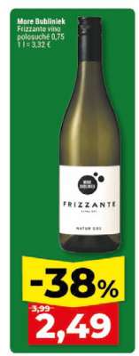 More Bublinek Frizzante víno polosuché 0,75 l