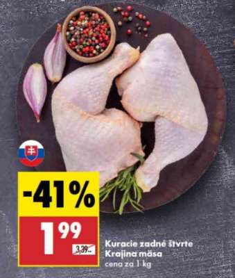 Kuracie zadné štvrte