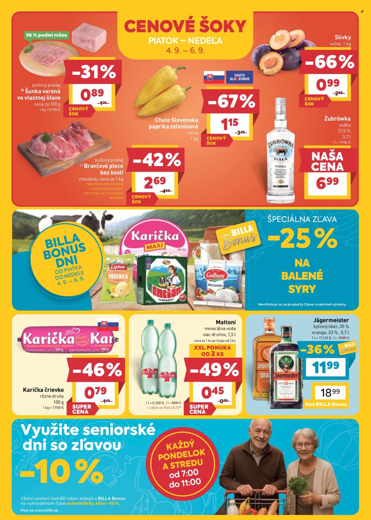 Leták Billa - 2.9.2026 - 8.9.2026. Strana 24