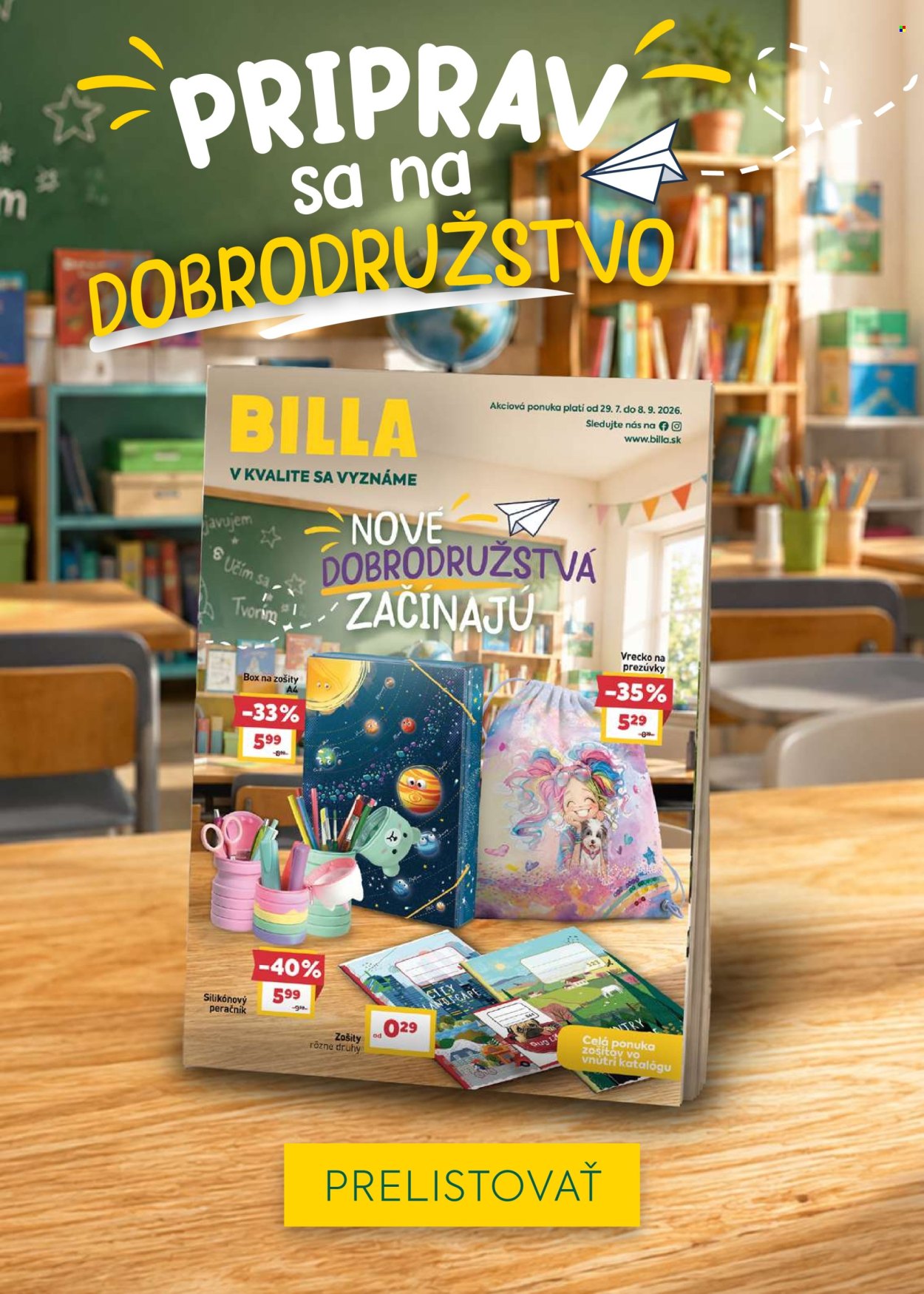 Leták Billa - 2.9.2026 - 8.9.2026. Strana 28