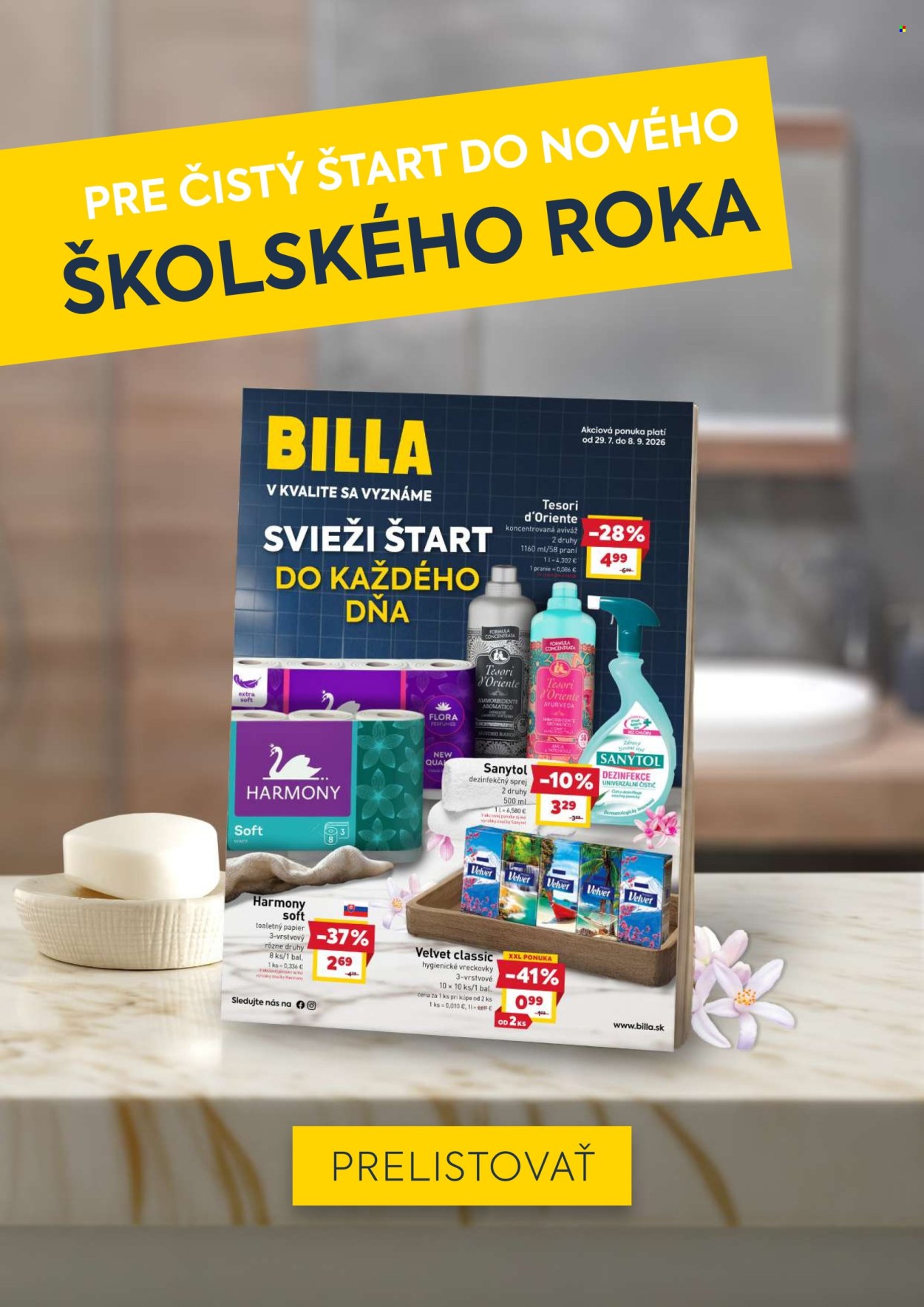 Leták Billa - 2.9.2026 - 8.9.2026. Strana 29