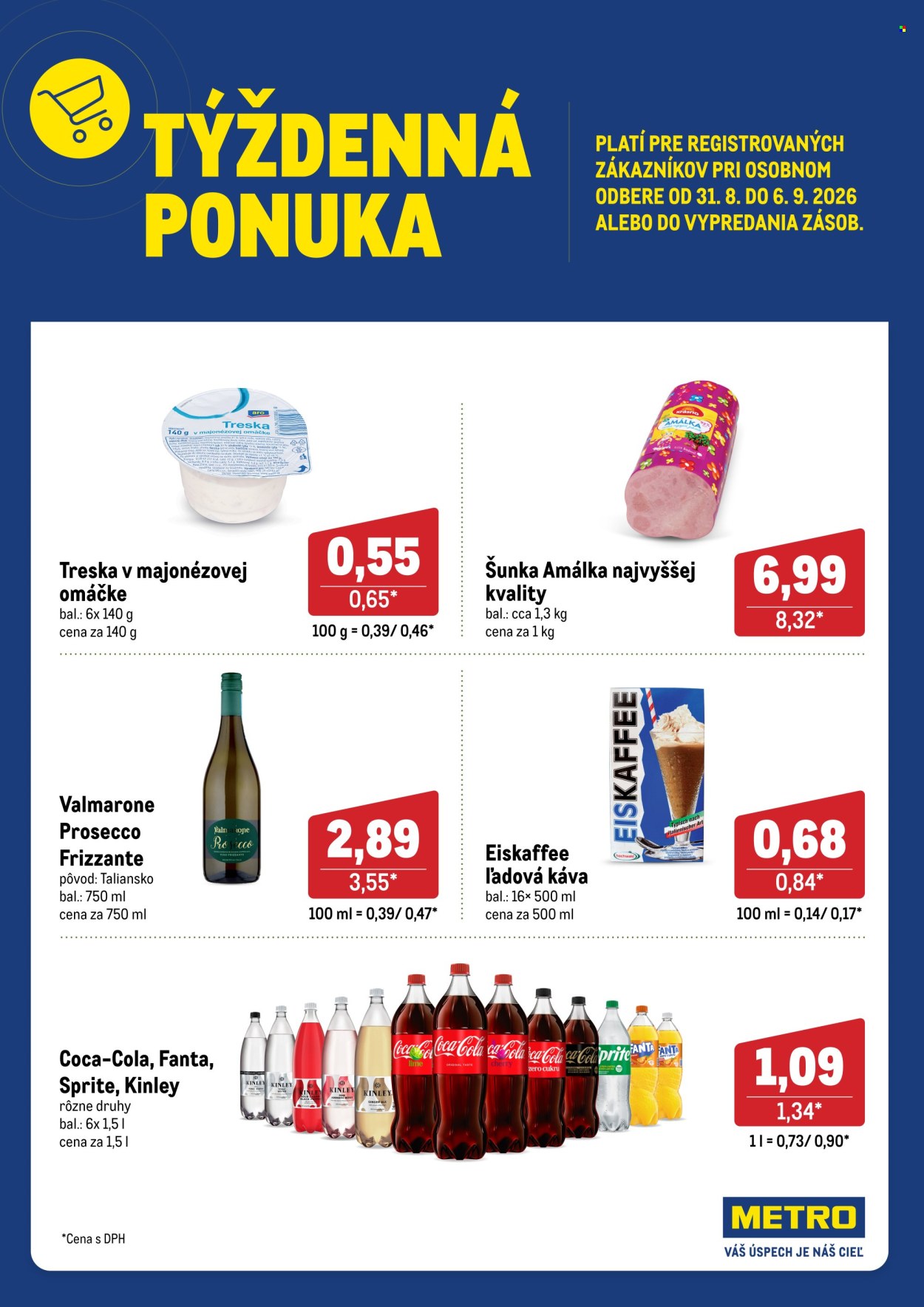 Leták Metro - 31.8.2026 - 6.9.2026. Strana 1