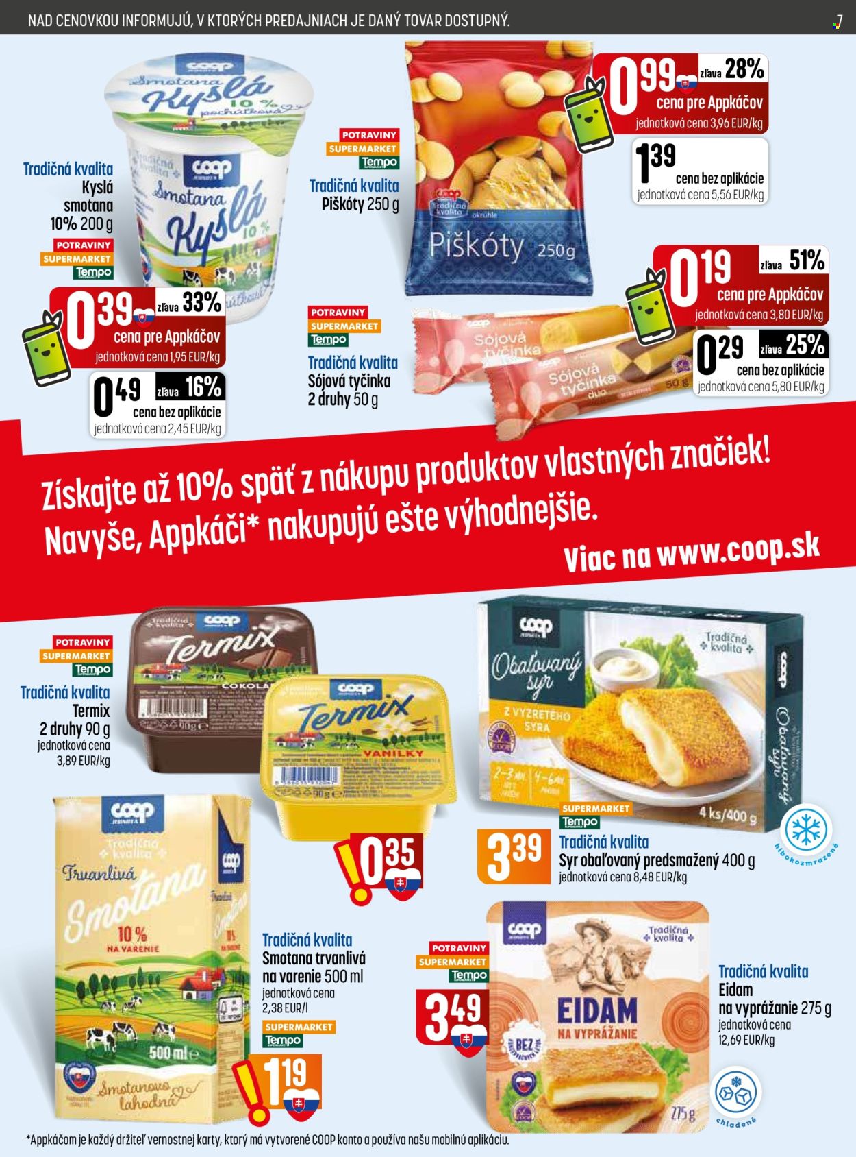 Leták COOP Jednota - 3.9.2026 - 9.9.2026. Strana 7