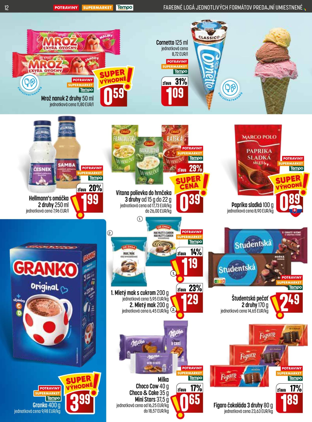 Leták COOP Jednota - 3.9.2026 - 9.9.2026. Strana 12