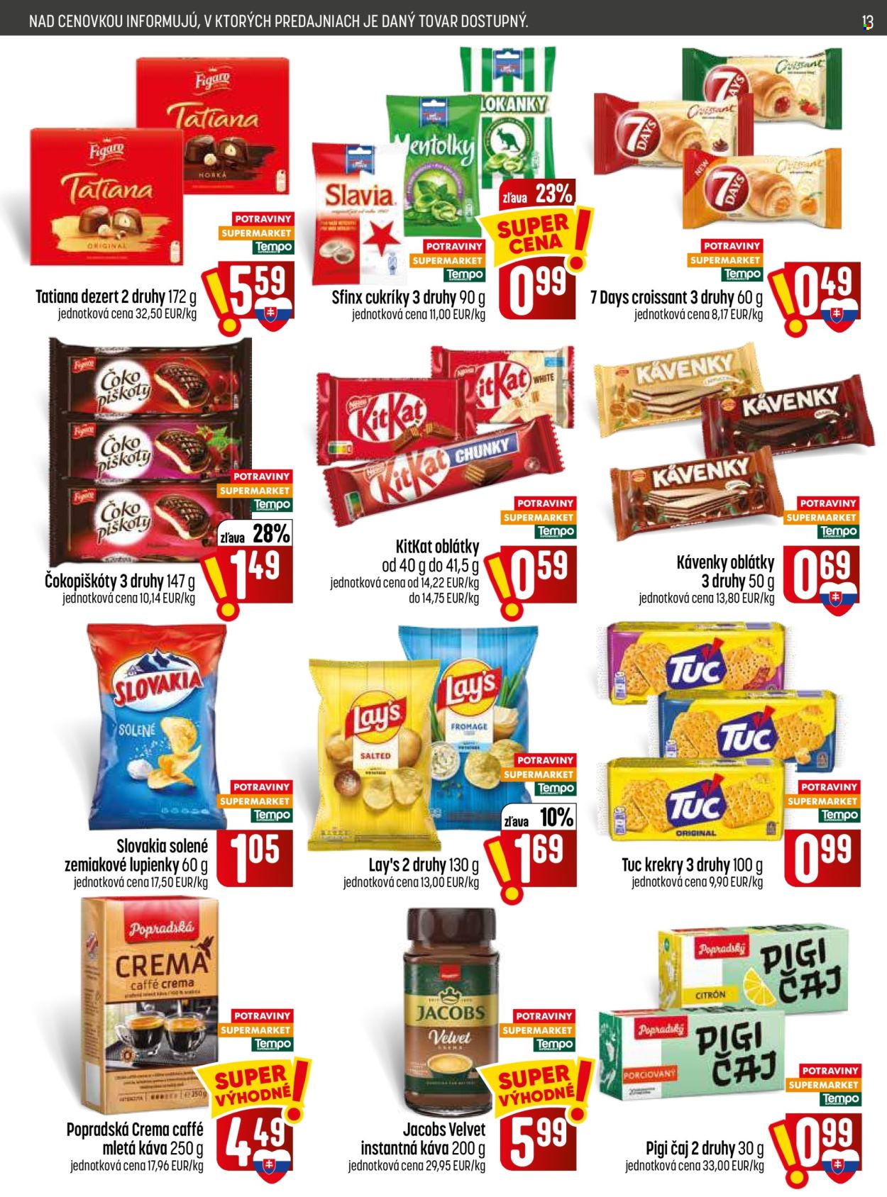 Leták COOP Jednota - 3.9.2026 - 9.9.2026. Strana 13