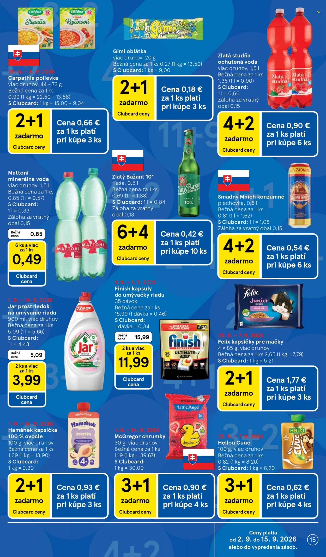 Leták TESCO - 2.9.2026 - 8.9.2026. Strana 15