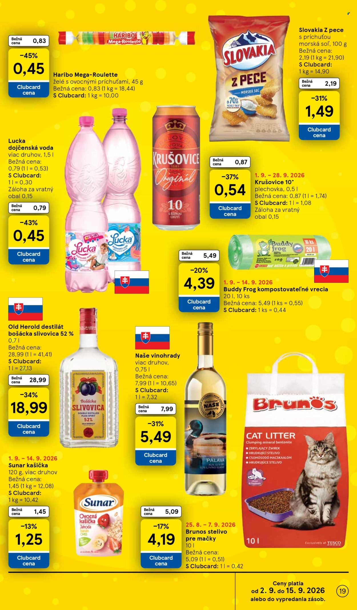 Leták TESCO - 2.9.2026 - 8.9.2026. Strana 19