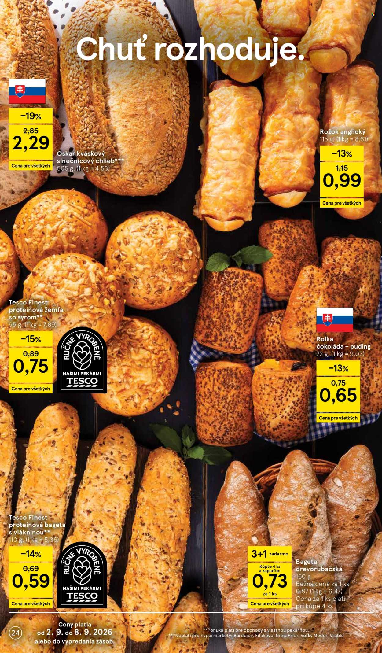 Leták TESCO - 2.9.2026 - 8.9.2026. Strana 24