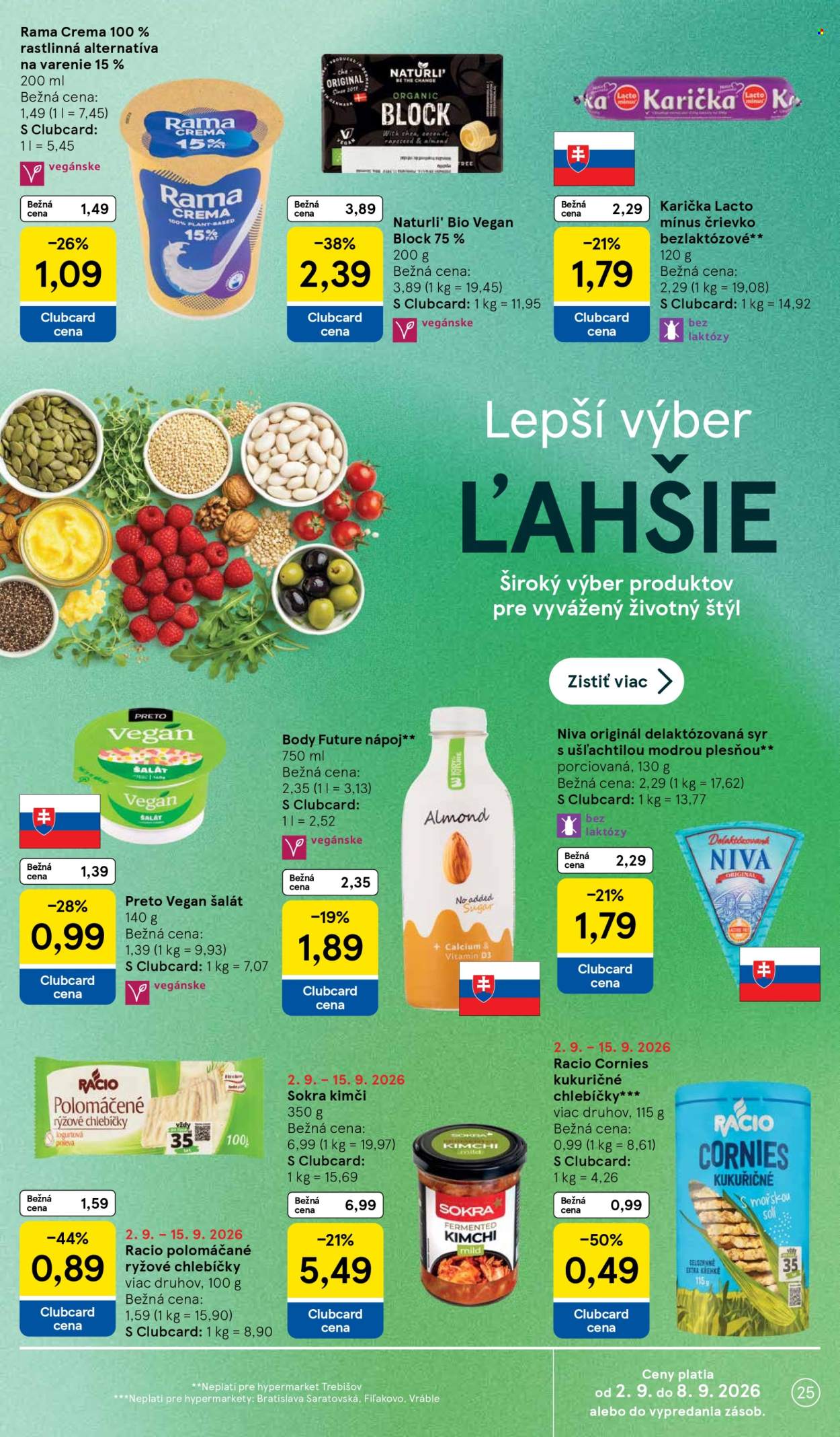Leták TESCO - 2.9.2026 - 8.9.2026. Strana 25
