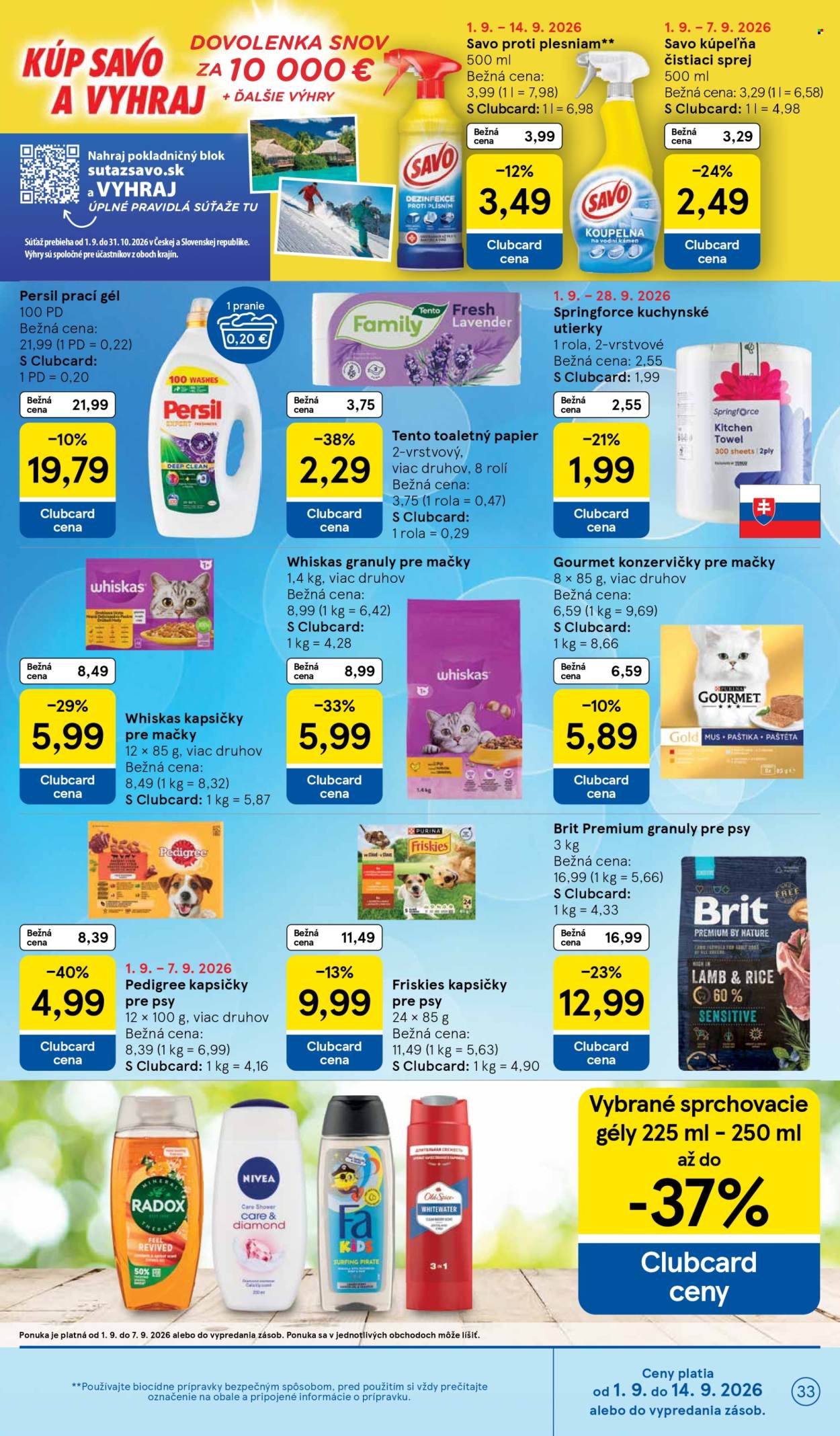 Leták TESCO - 2.9.2026 - 8.9.2026. Strana 33