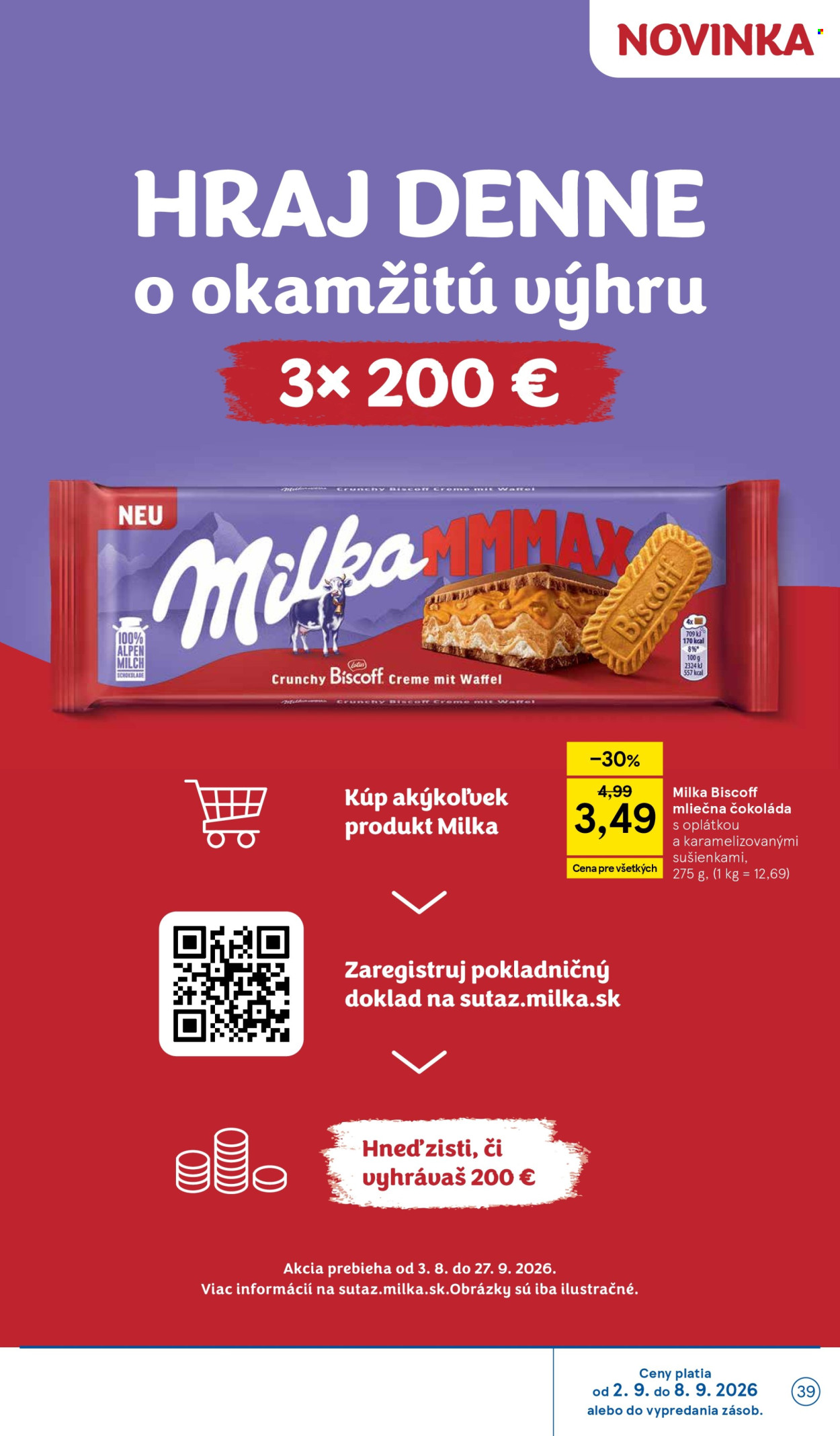 Leták TESCO - 2.9.2026 - 8.9.2026. Strana 39