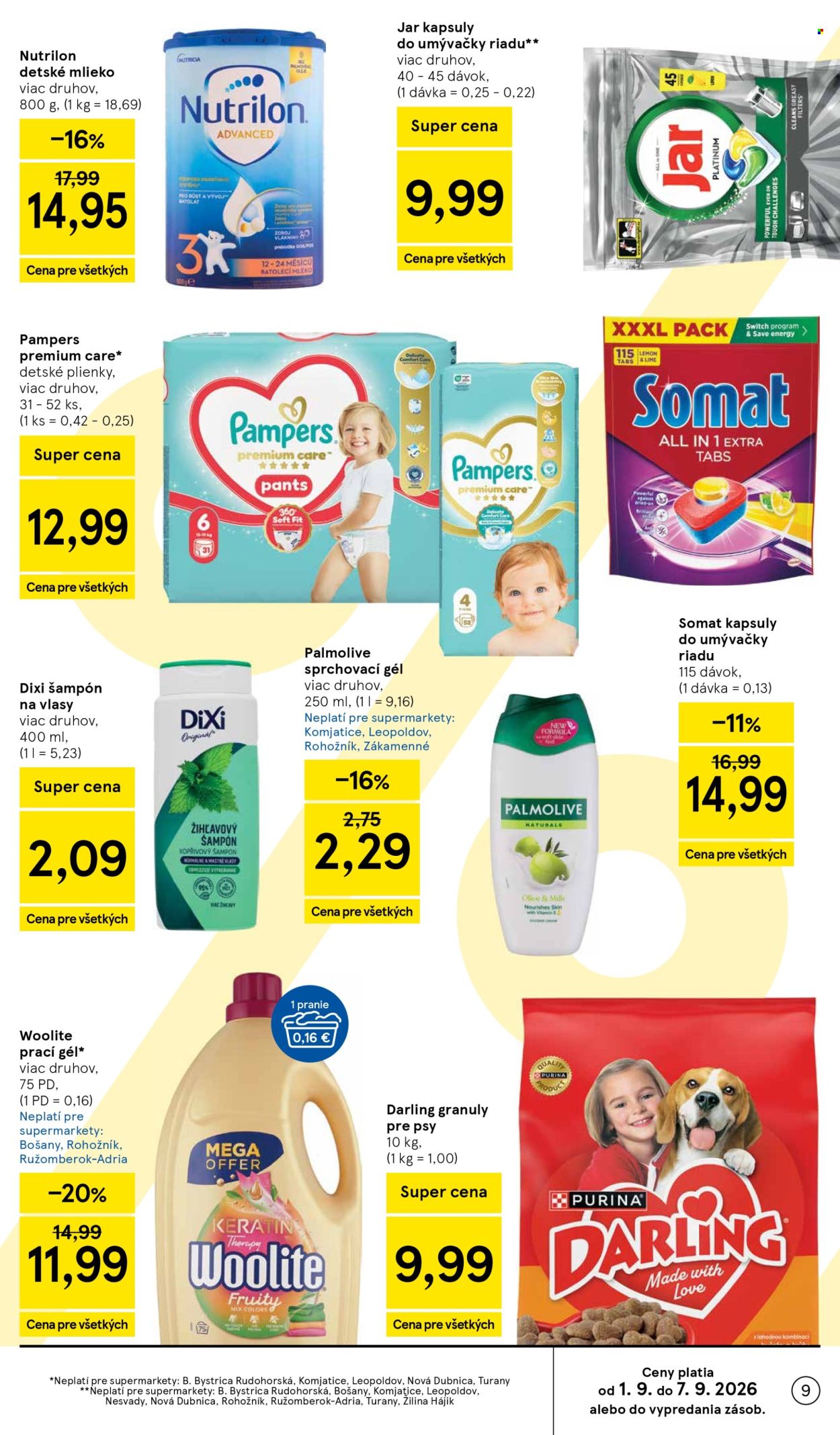 Leták TESCO supermarket - 2.9.2026 - 8.9.2026. Strana 9