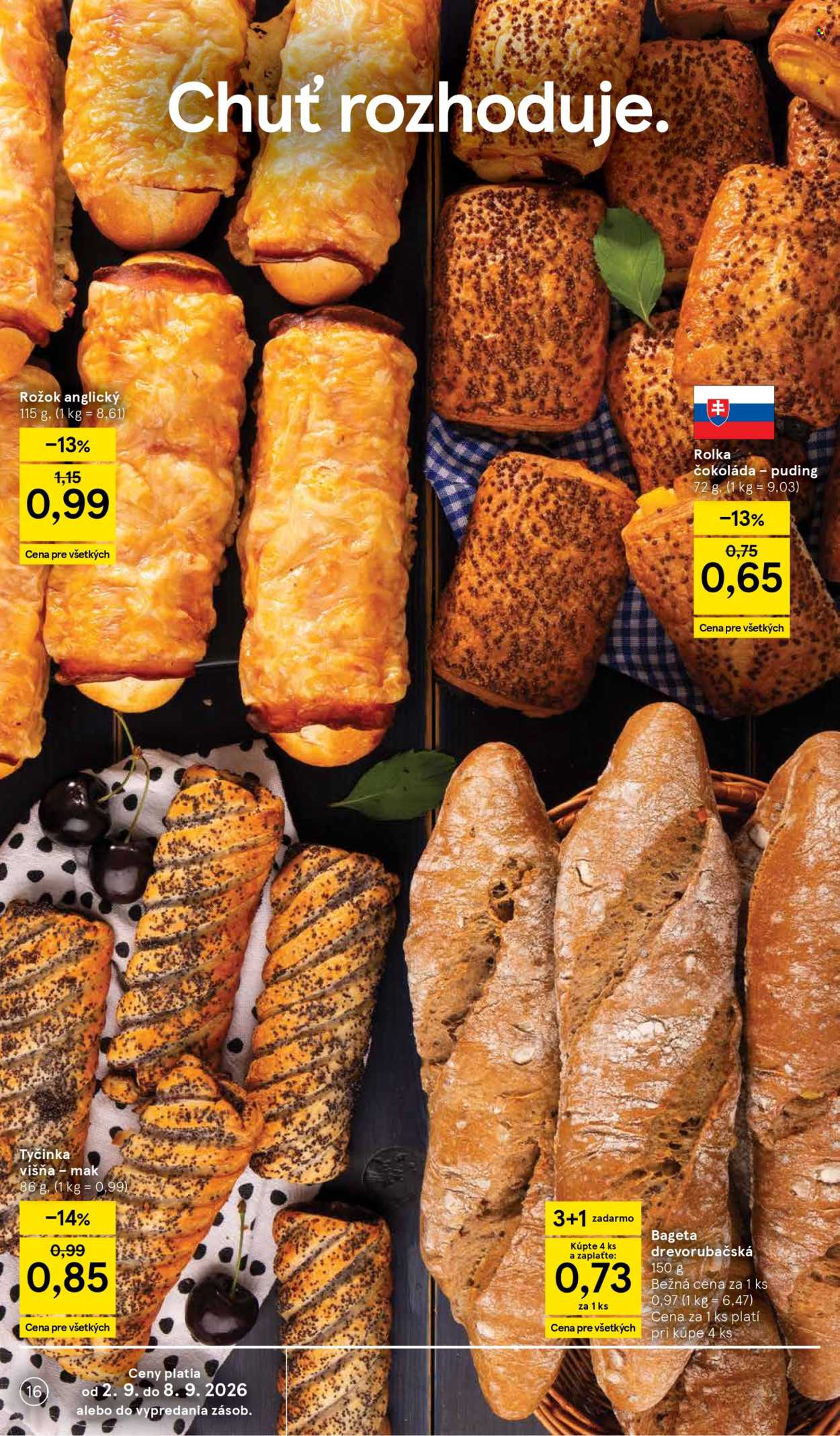Leták TESCO supermarket - 2.9.2026 - 8.9.2026. Strana 16