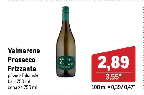 Valmarone Prosecco Frizzante