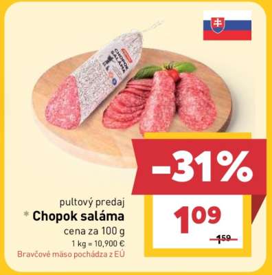 Chopok saláma