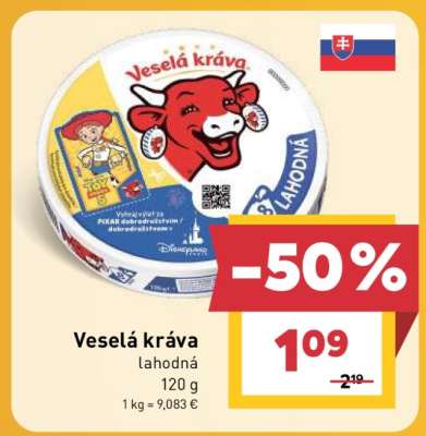 VESELÁ KRAVA LAHODNÁ