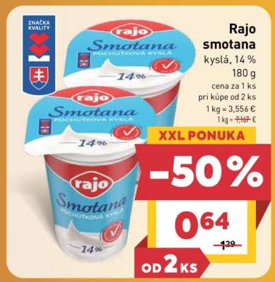 Rajo smotana kyslá 14