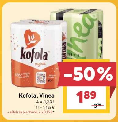 Kofola, Vinea