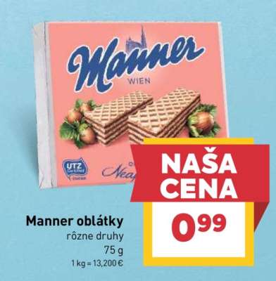 MANNER Oblátky