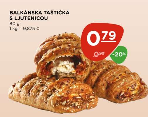 Balkánska taštička s ljutenicou