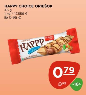 HAPPY CHOICE ORIEŠOK
