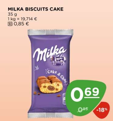 MILKA BISCUITS CAKE