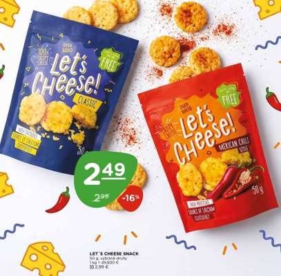 LET'S CHEESE SNACK