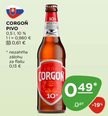 CORGOŇ PIVO
