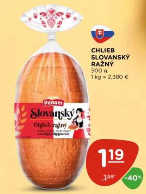 Chlieb Slovanský Ražný