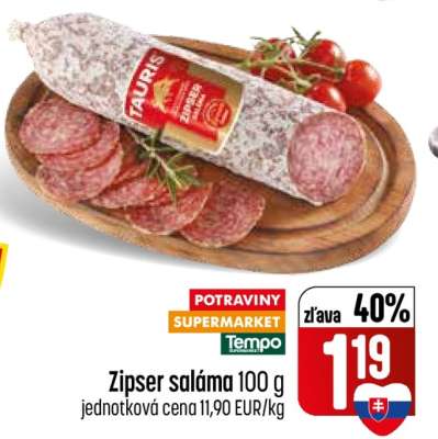 Zipser saláma 100 g