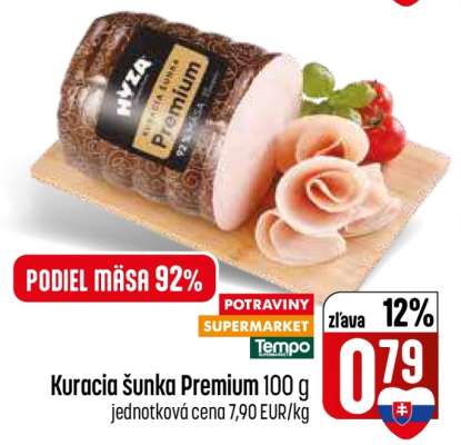 Kuracia šunka Premium 100 g