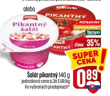 Šalát Pikantný