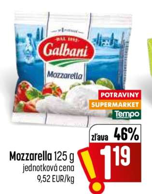 Mozzarella 125 g