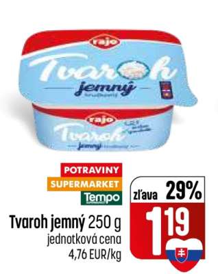 Tvaroh jemný