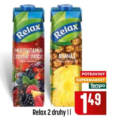 Relax 2 druhy 1l