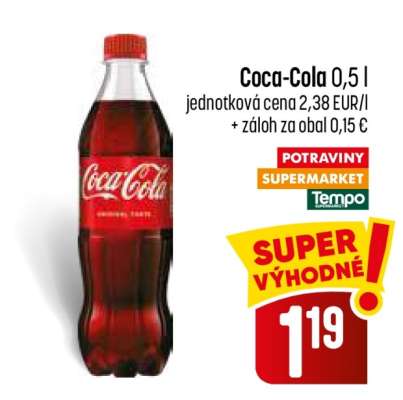 Coca-Cola 0,5 l