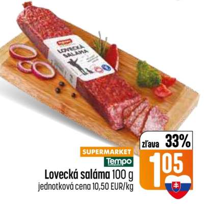 Lovecká saláma 100 g